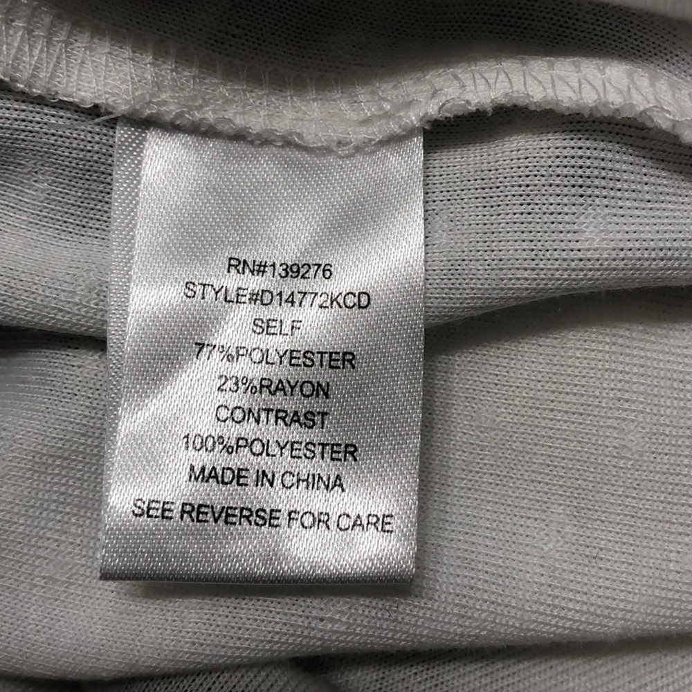 Daniel Rainn Swiss Dot White Top - Picture 6 of 10